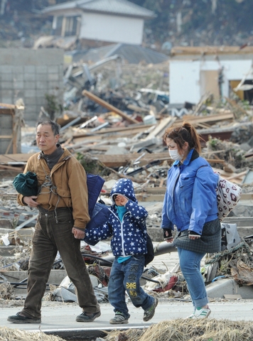 東日本大震災写真